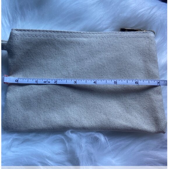 Kerastase Tan & Gold Zip Makeup Cosmetics Travel Bag‎ - Picture 4 of 4